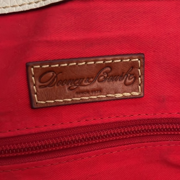 Dooney & Bourke cream satchel bag - Picture 11 of 16